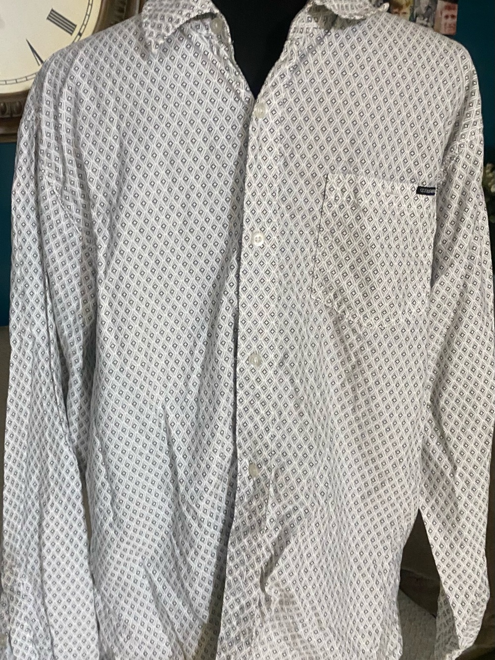 Ocean Current Men’s Button Down Shirt